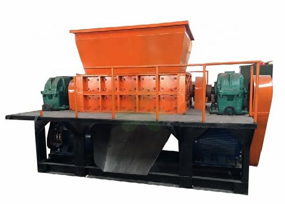 중국 두 배 갱구 저잡음 플라스틱 폐기물 콘테이너를 위한 산업 슈레더 기계 협력 업체
