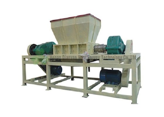 중국 합금 잎 2 갱구 쓰레기 분쇄 처리 체계를 위한 작은 종이 절단기 기계 협력 업체