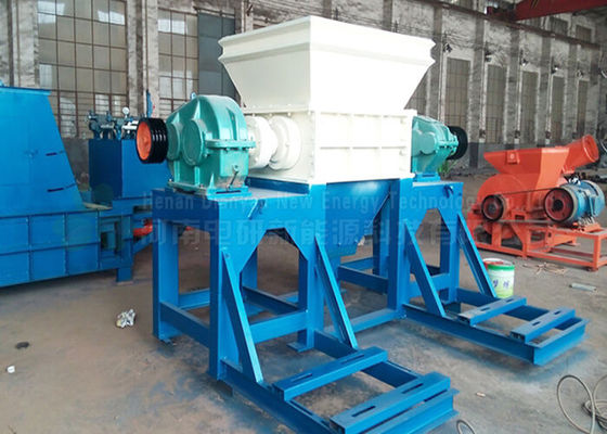중국 기계를 재생하는 플라스틱 슈레더 E 낭비 금속 조각 40 톤 수용량 쌍둥이 갱구 협력 업체